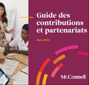 Guide des contributions et partenariats Cover Page